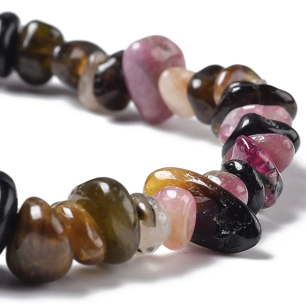 Bracelet - Mixed Tourmaline - Chips - Modern Hustle Marketplace
