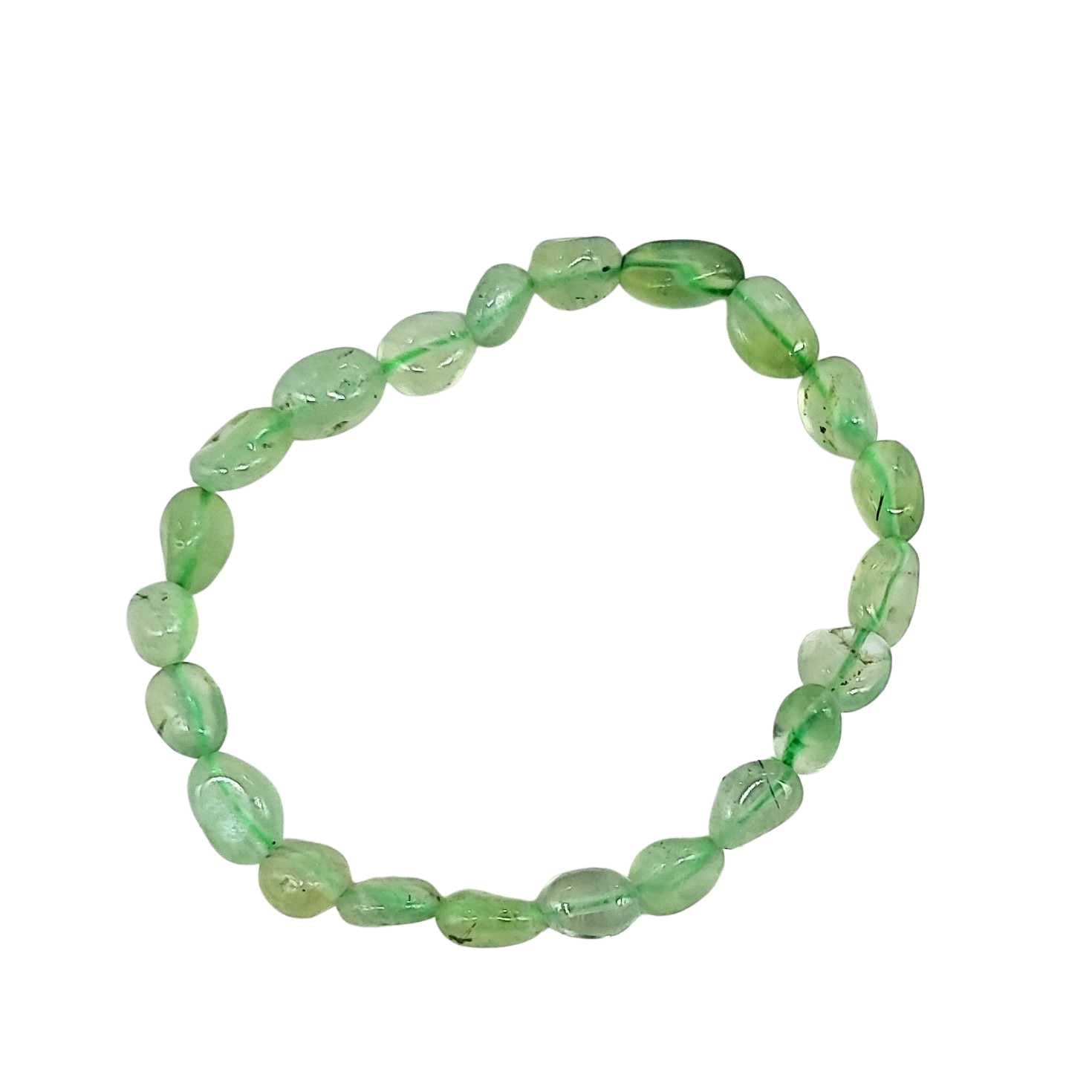 Bracelet - Prehnite - Small Natural Shape Stone - Modern Hustle Marketplace