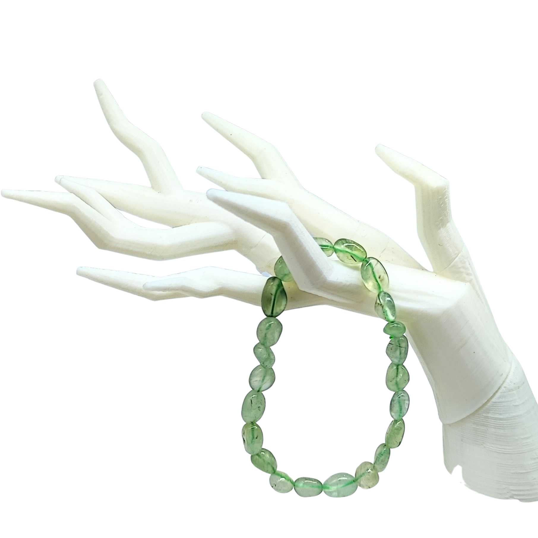 Bracelet - Prehnite - Small Natural Shape Stone - Modern Hustle Marketplace