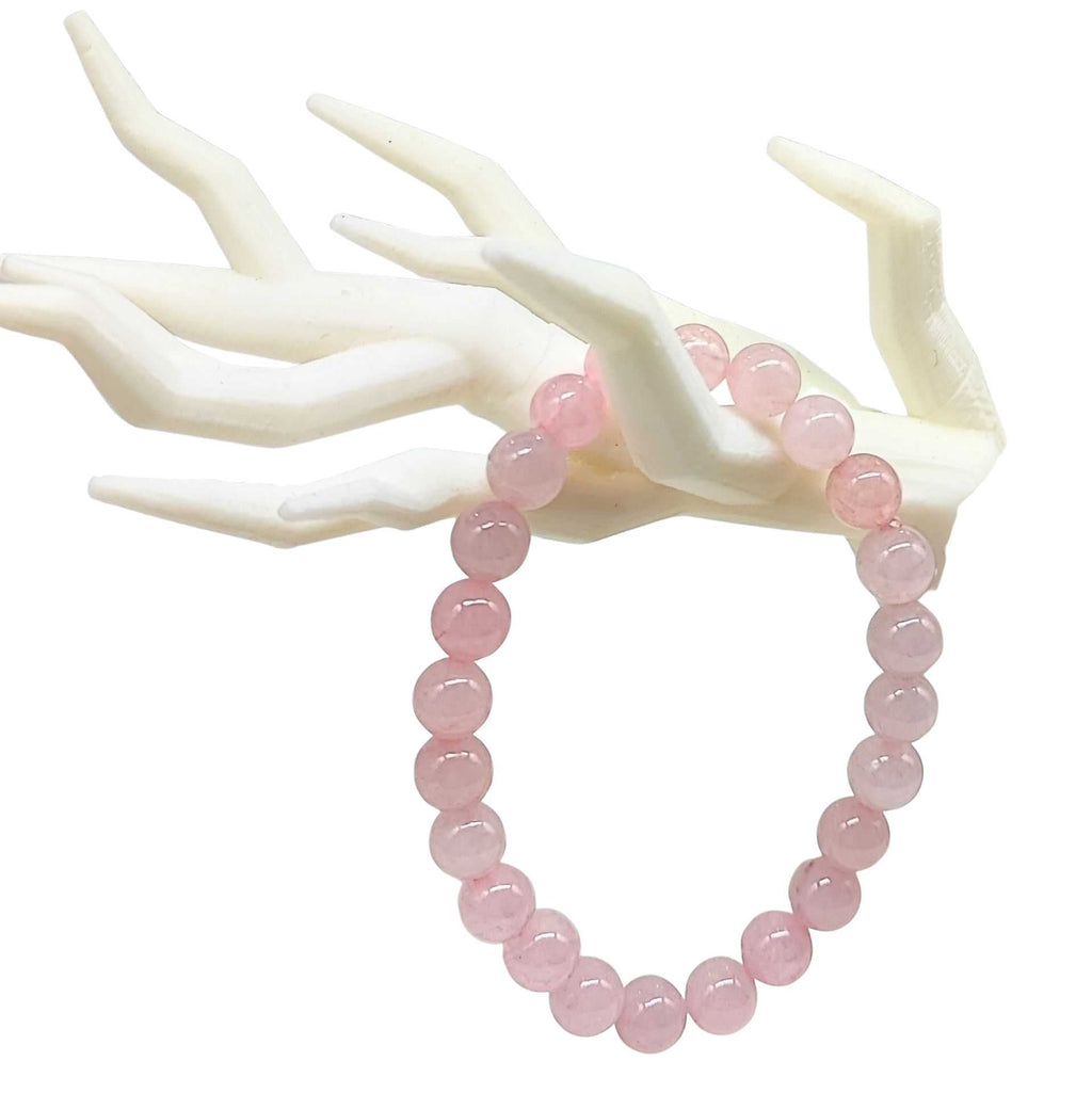 Bracelet - Rose Quartz - 8mm - Modern Hustle Marketplace