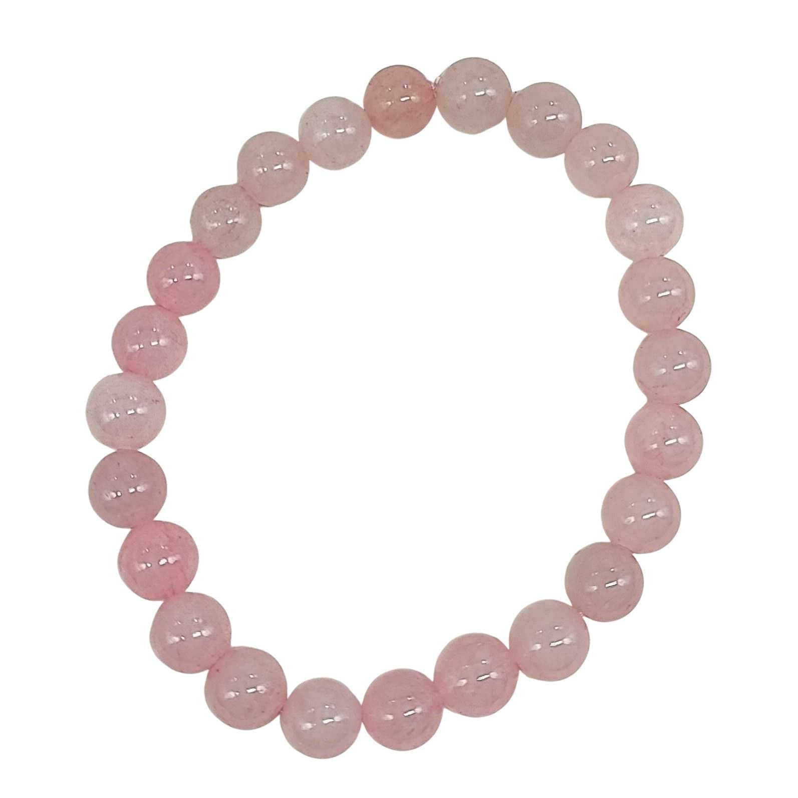 Bracelet - Rose Quartz - 8mm - Modern Hustle Marketplace