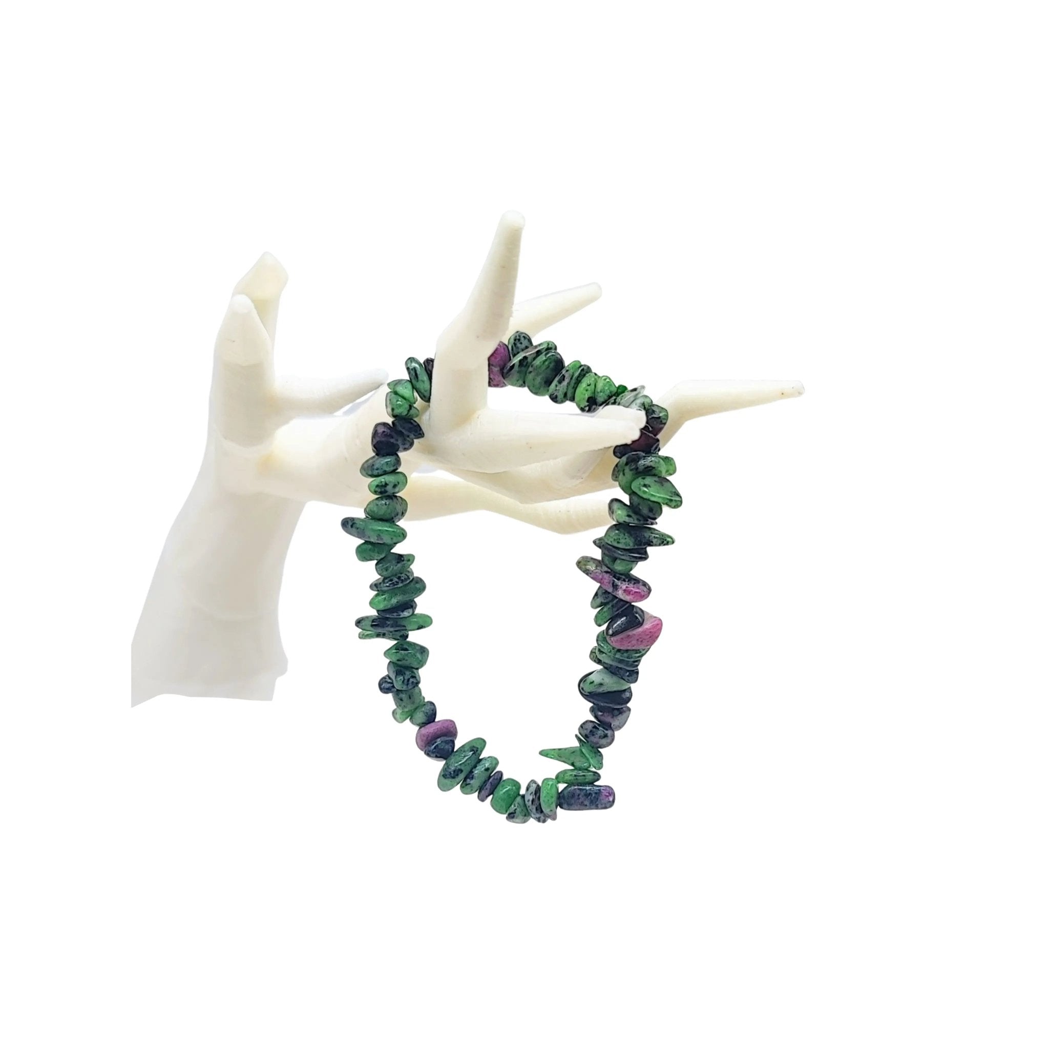 Bracelet - Ruby Zoisite - Chips - Modern Hustle Marketplace