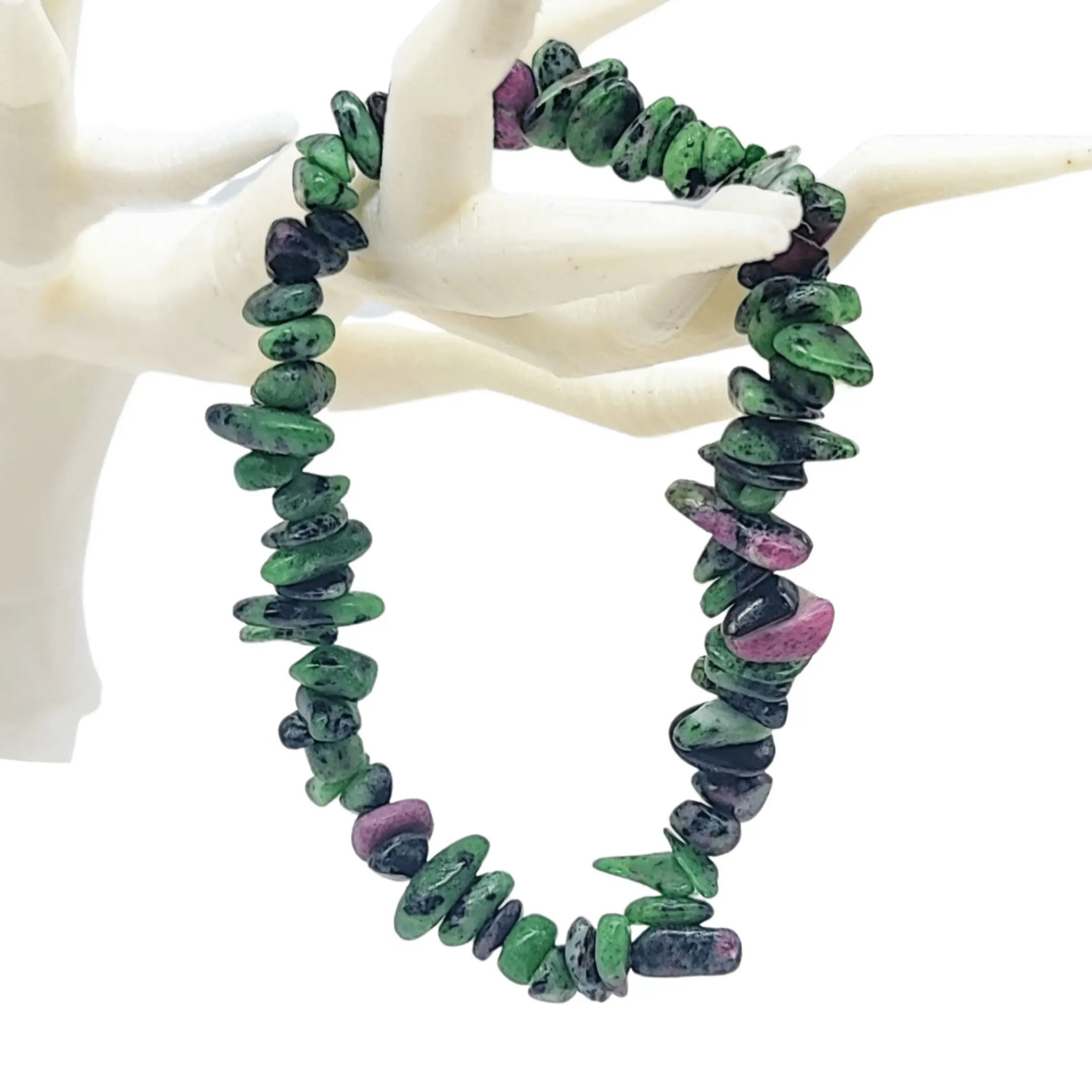Bracelet - Ruby Zoisite - Chips - Modern Hustle Marketplace