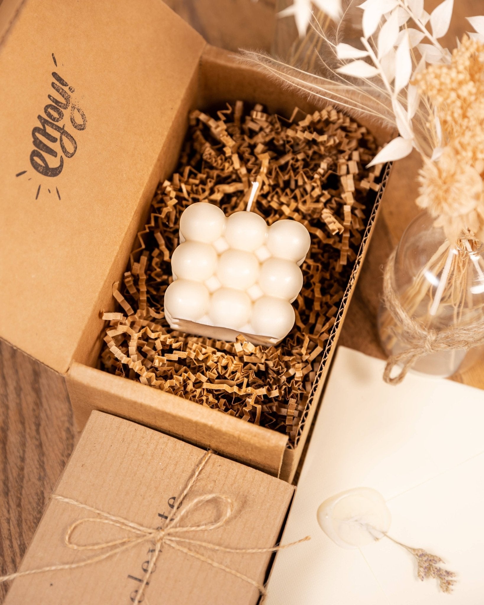 Bubble Candle: Pink - Modern Hustle Marketplace