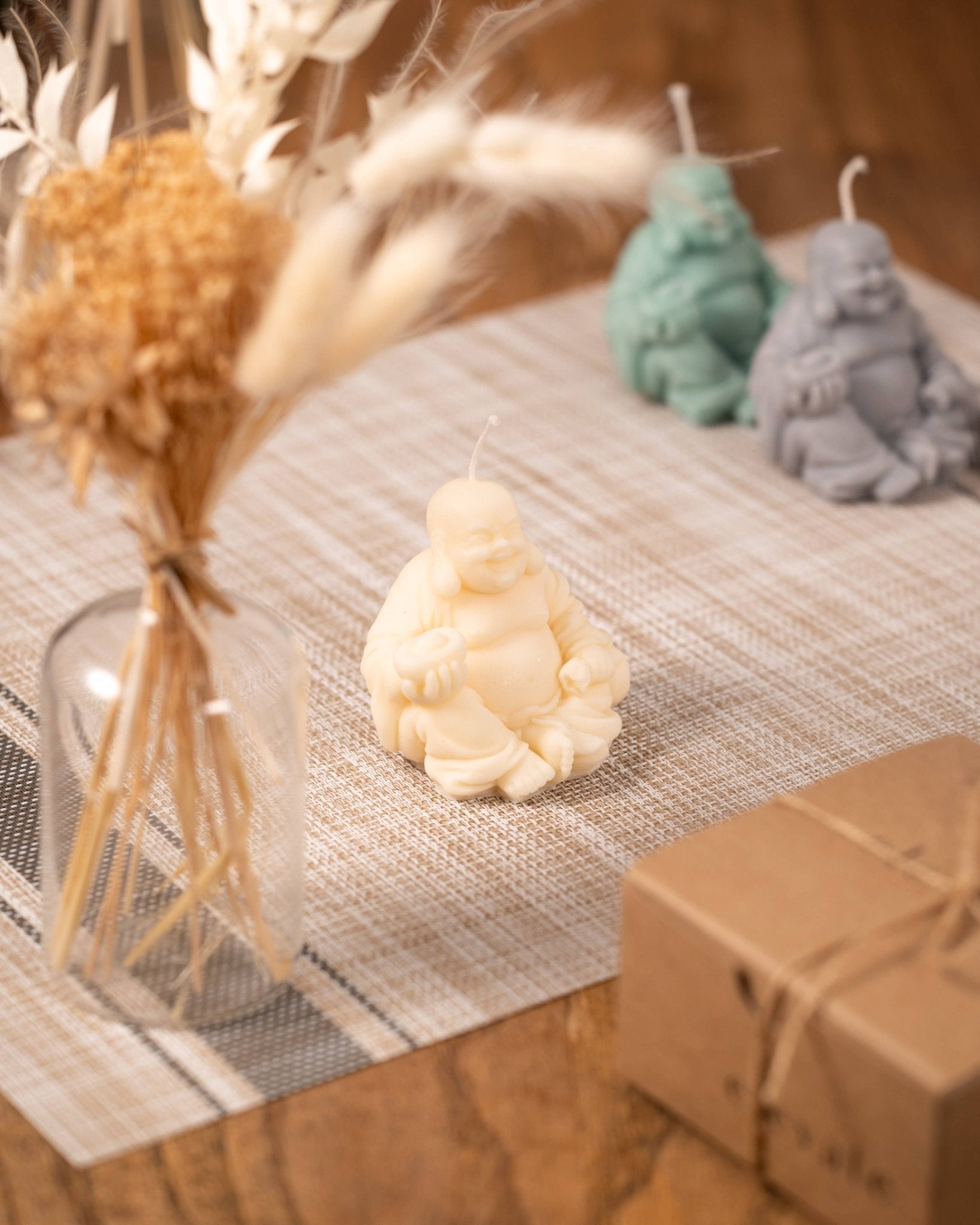 Buddha Candle: Purple - Modern Hustle Marketplace