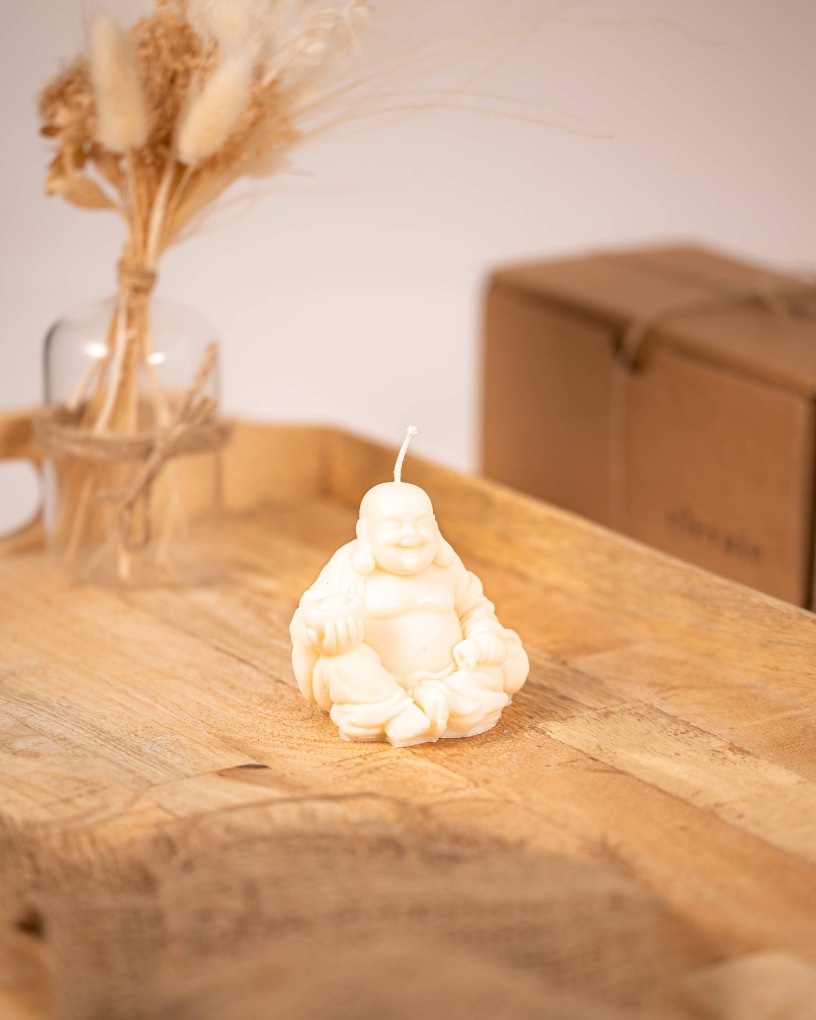 Buddha Candle: Purple - Modern Hustle Marketplace