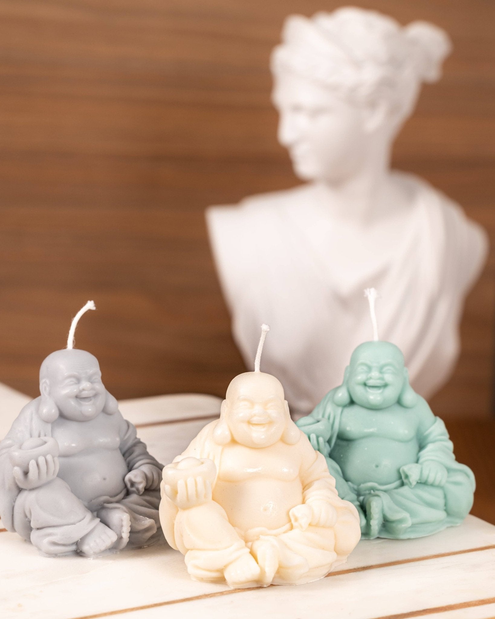 Buddha Candle: Purple - Modern Hustle Marketplace