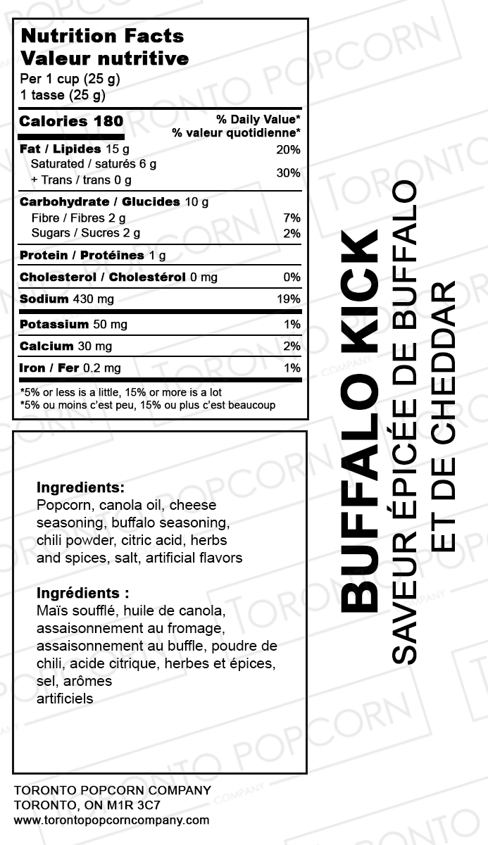 Buffalo Kick™ Popcorn - Modern Hustle Marketplace