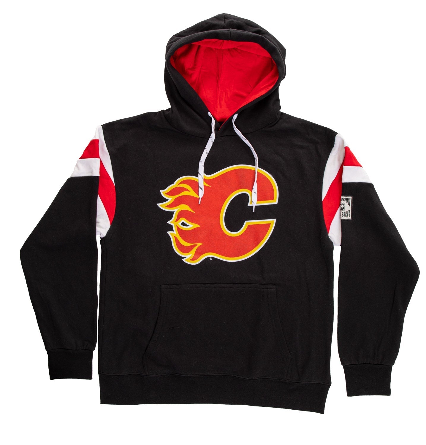 Calgary Flames Varsity Retro Style Hoodie - Modern Hustle Marketplace