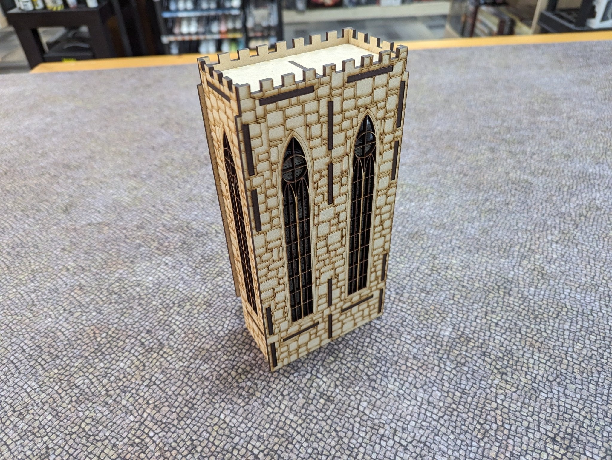 Carcassonne Deluxe Laser cut Tile Tower - Modern Hustle Marketplace