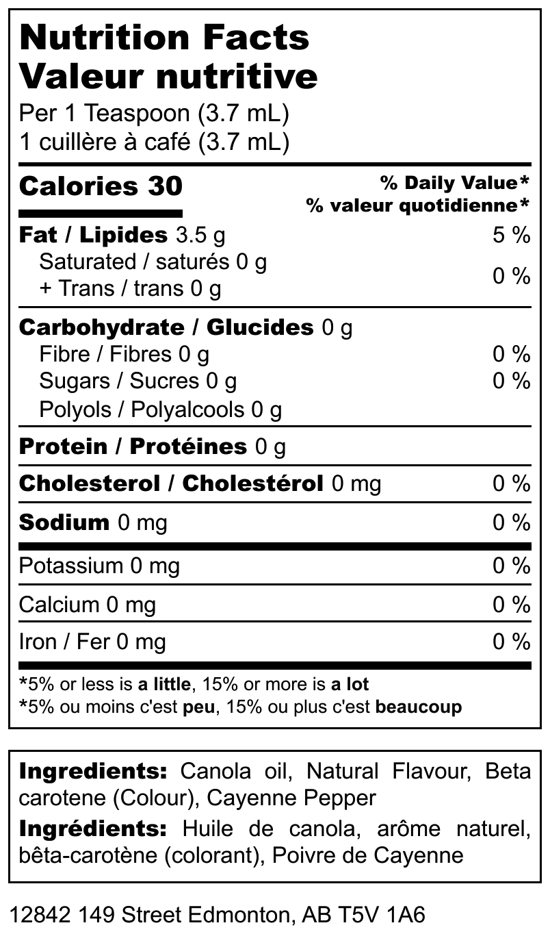 Cayenne Butter Grilling Oil - Modern Hustle Marketplace