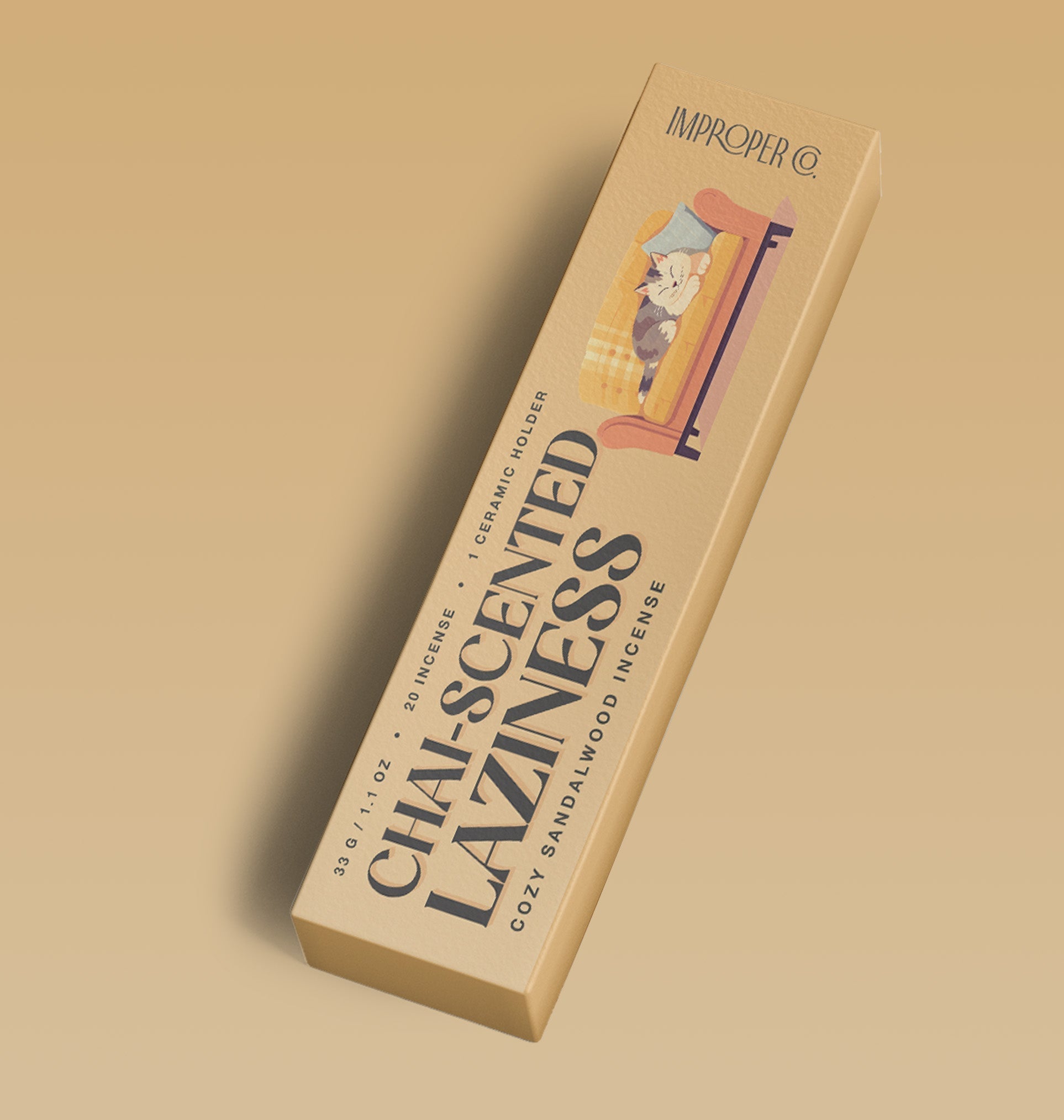 Chai Scented Laziness Incense - Modern Hustle Marketplace