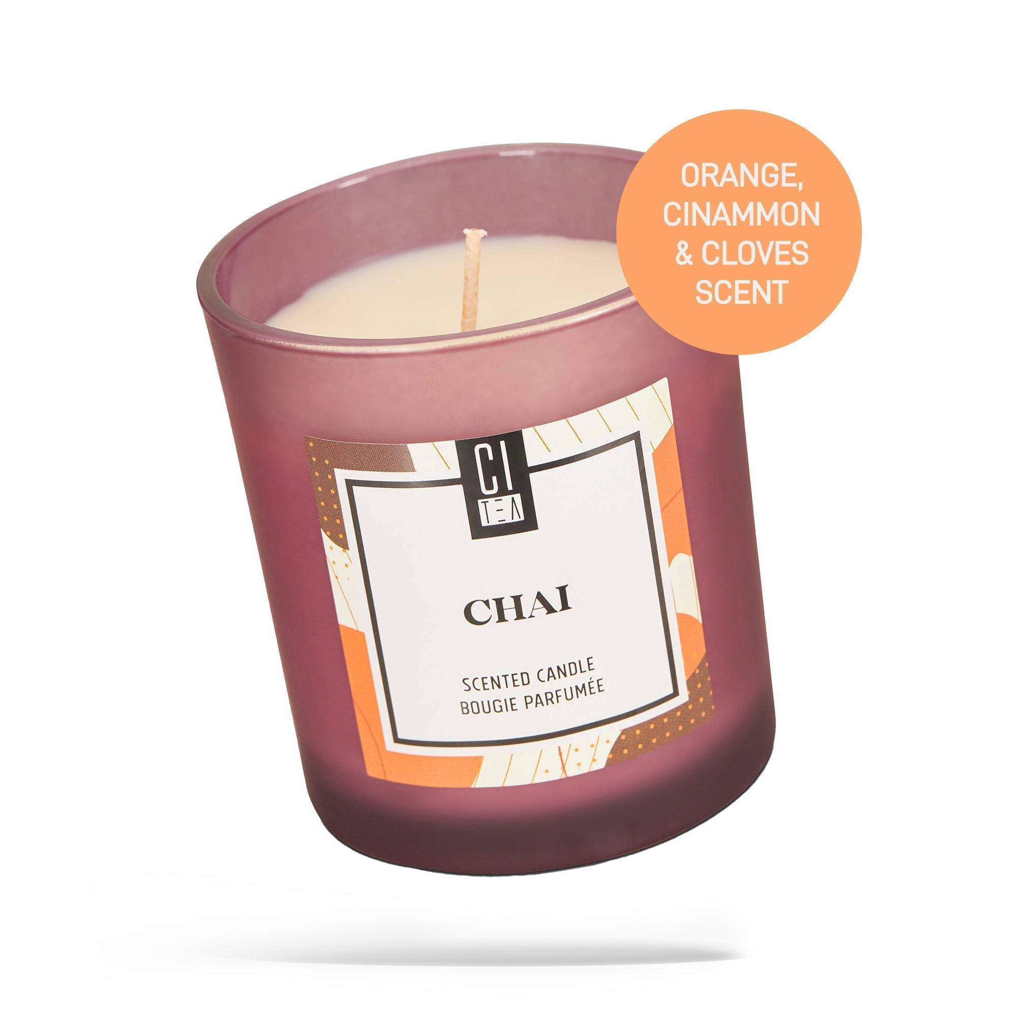 Chai Soy Wax Candle - Orange, Cinnamon and Cloves - 8 oz - Modern Hustle Marketplace