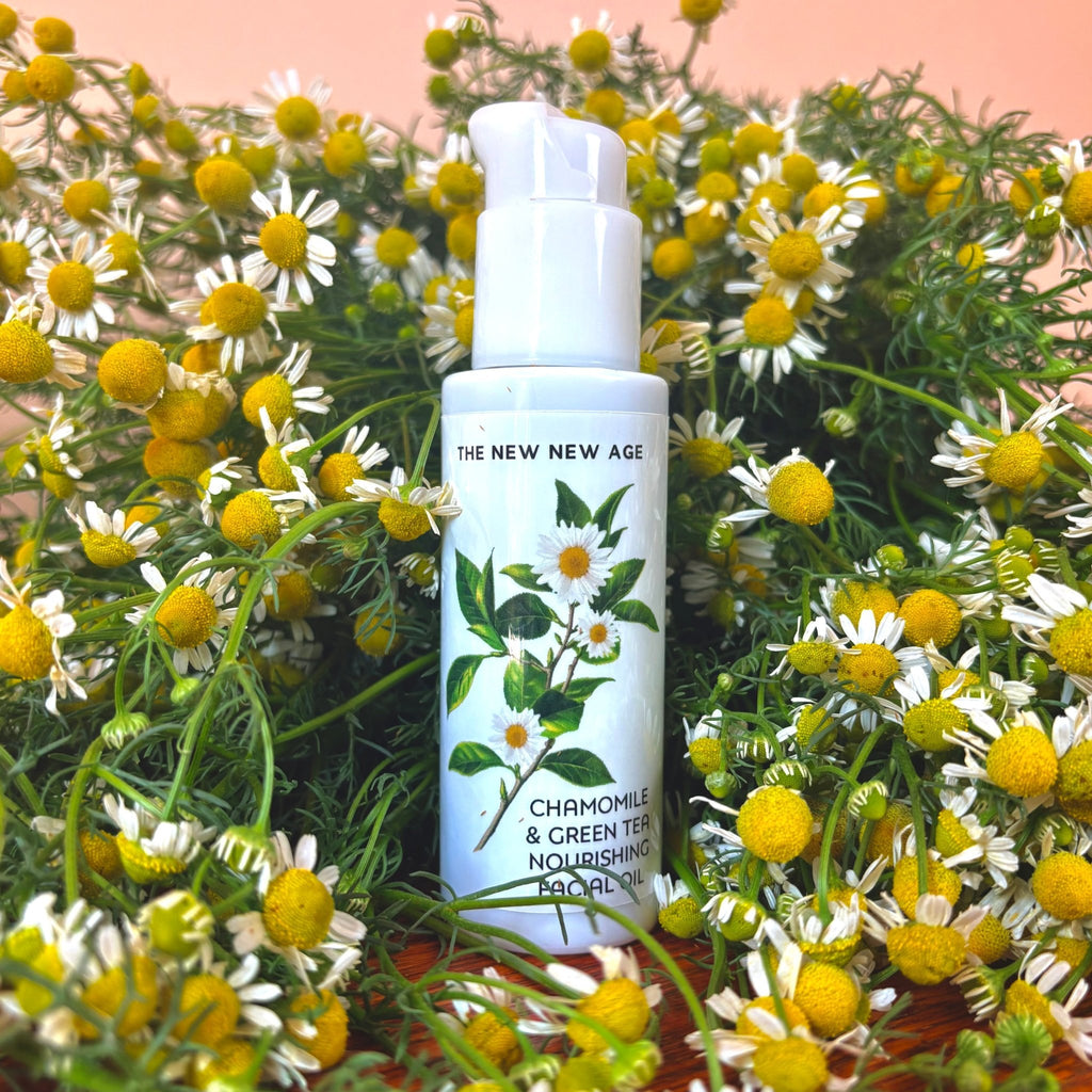 CHAMOMILE & GREEN TEA NOURISHING FACIAL OIL - Modern Hustle Marketplace