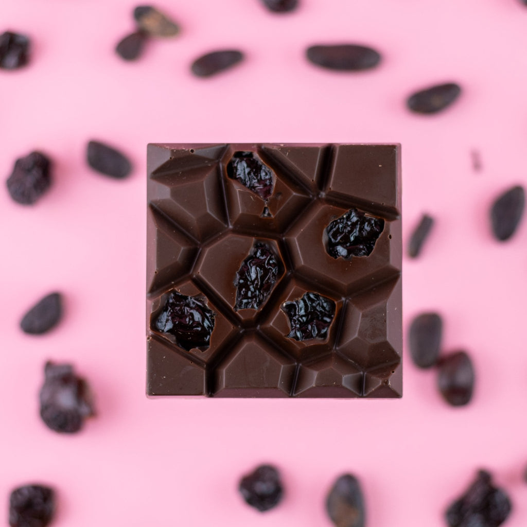 cherry amaretto dark chocolate bar - Modern Hustle Marketplace