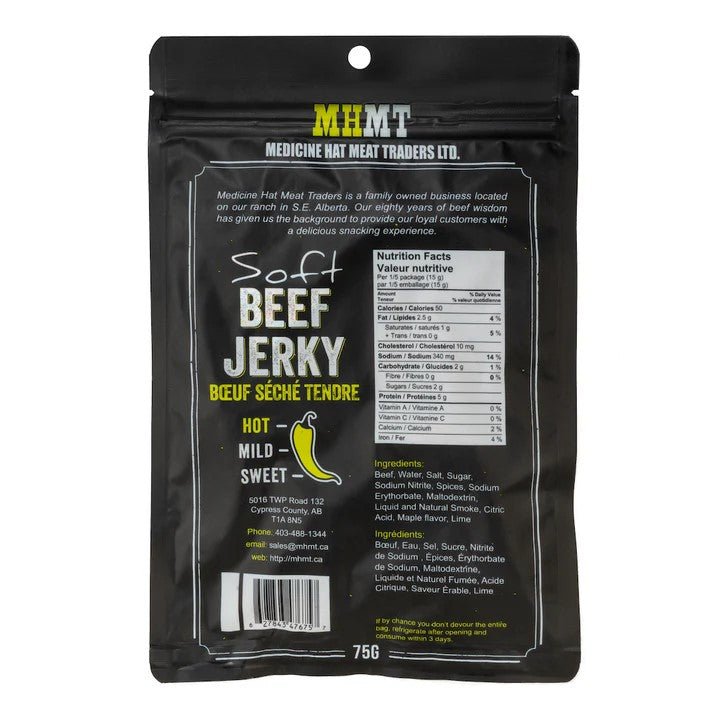 Chipotle Lime Beef Jerky 75g - Modern Hustle Marketplace