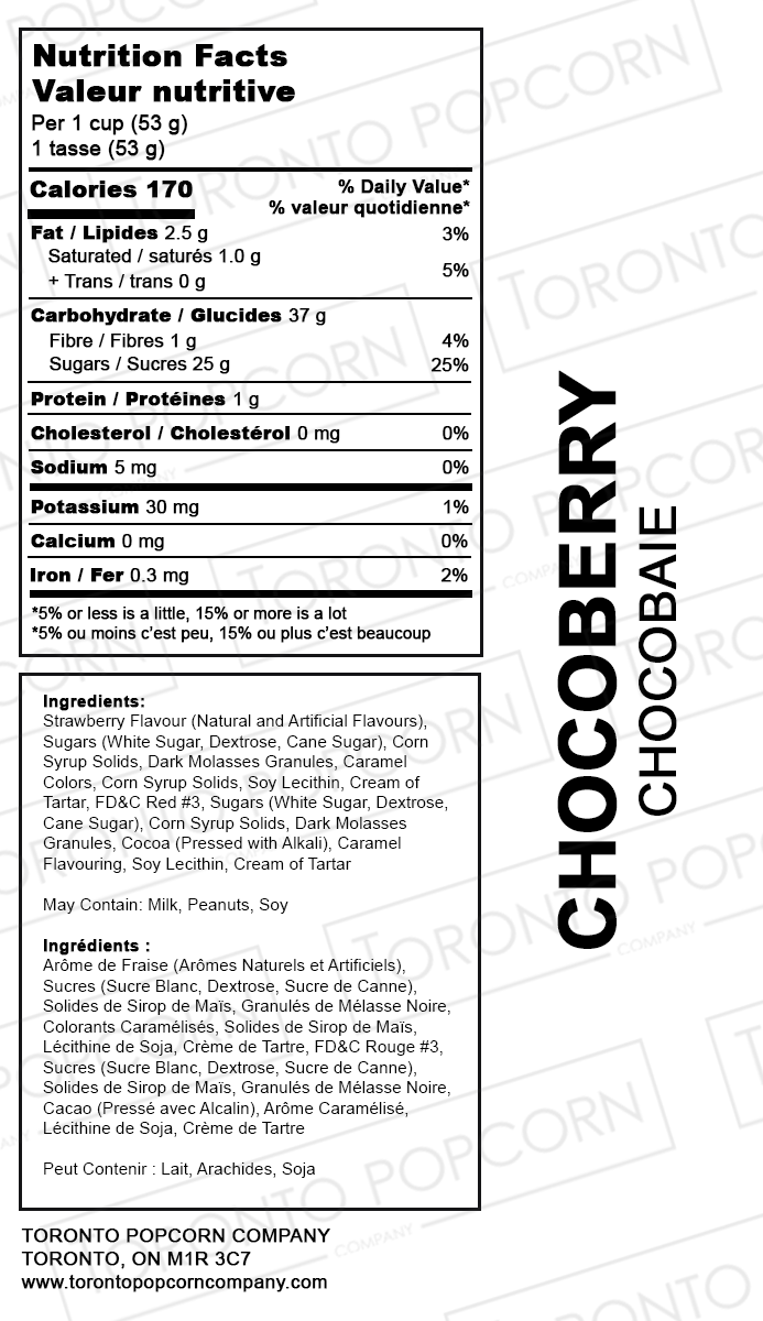 Chocoberry Popcorn - Modern Hustle Marketplace