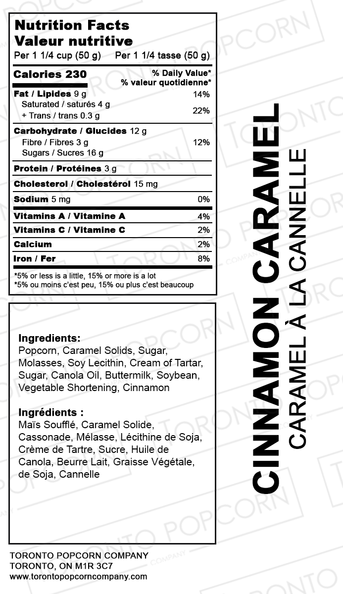 Cinnamon Caramel Popcorn - Modern Hustle Marketplace