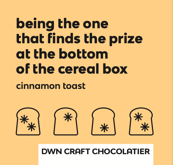 cinnamon toast milk chocolate bar - Modern Hustle Marketplace