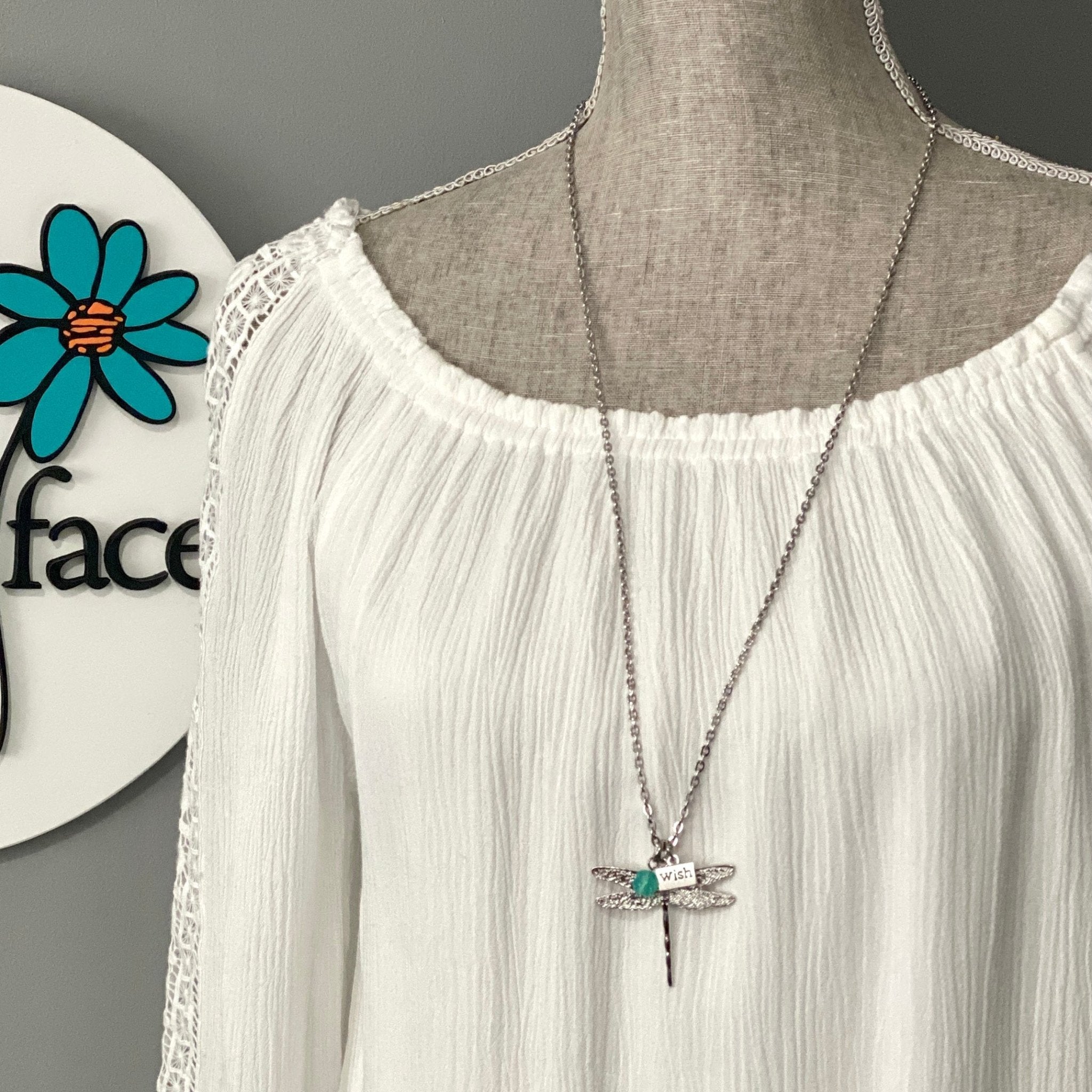 Classic Dragonfly Necklace - Modern Hustle Marketplace
