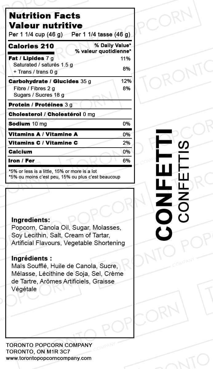 Confetti Popcorn - Modern Hustle Marketplace