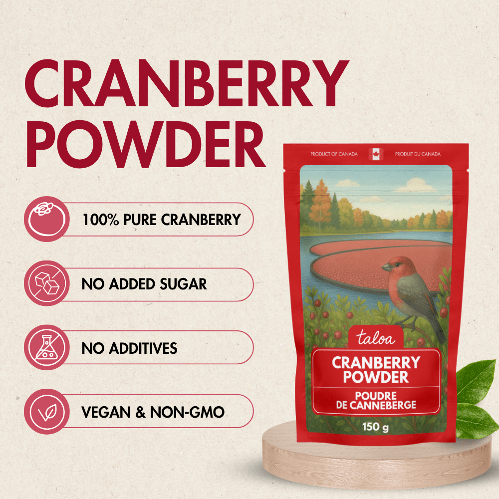 Cranberry Powder 150 g - Made in Canada - Modern Hustle Marketplace