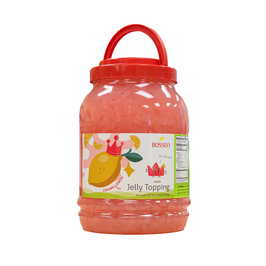 Crown Lemon Coconut Jelly | Multi - Use | Bubble Tea Topping | Ice Cream Topping | Foodservice Canada - Modern Hustle Marketplace