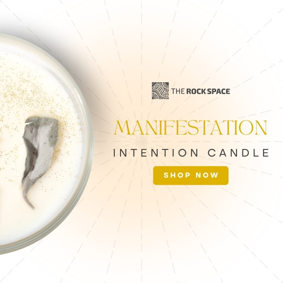 Crystal Intention Candle (Now in Clear Vessel!) - Modern Hustle Marketplace