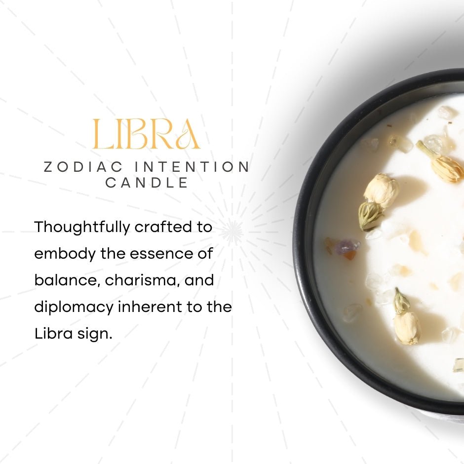 Crystal Zodiac Candle - Modern Hustle Marketplace
