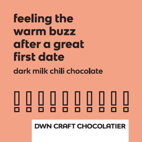dark milk chili chocolate bar - Modern Hustle Marketplace