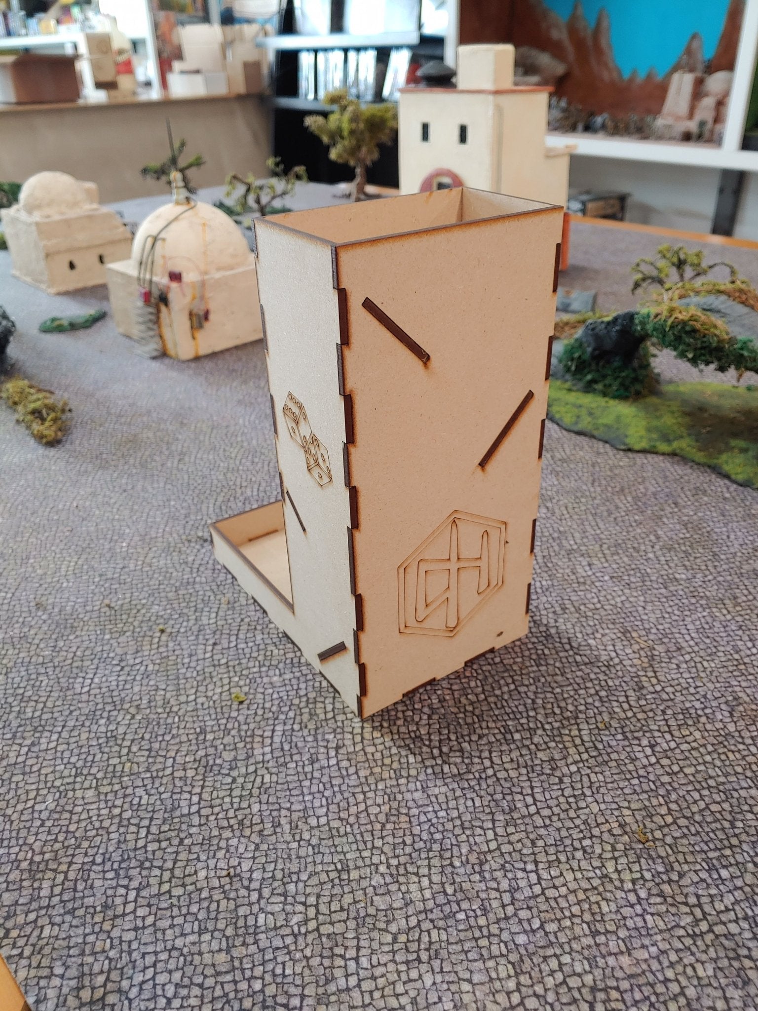 Dice Tower - MDF - Standard - Modern Hustle Marketplace