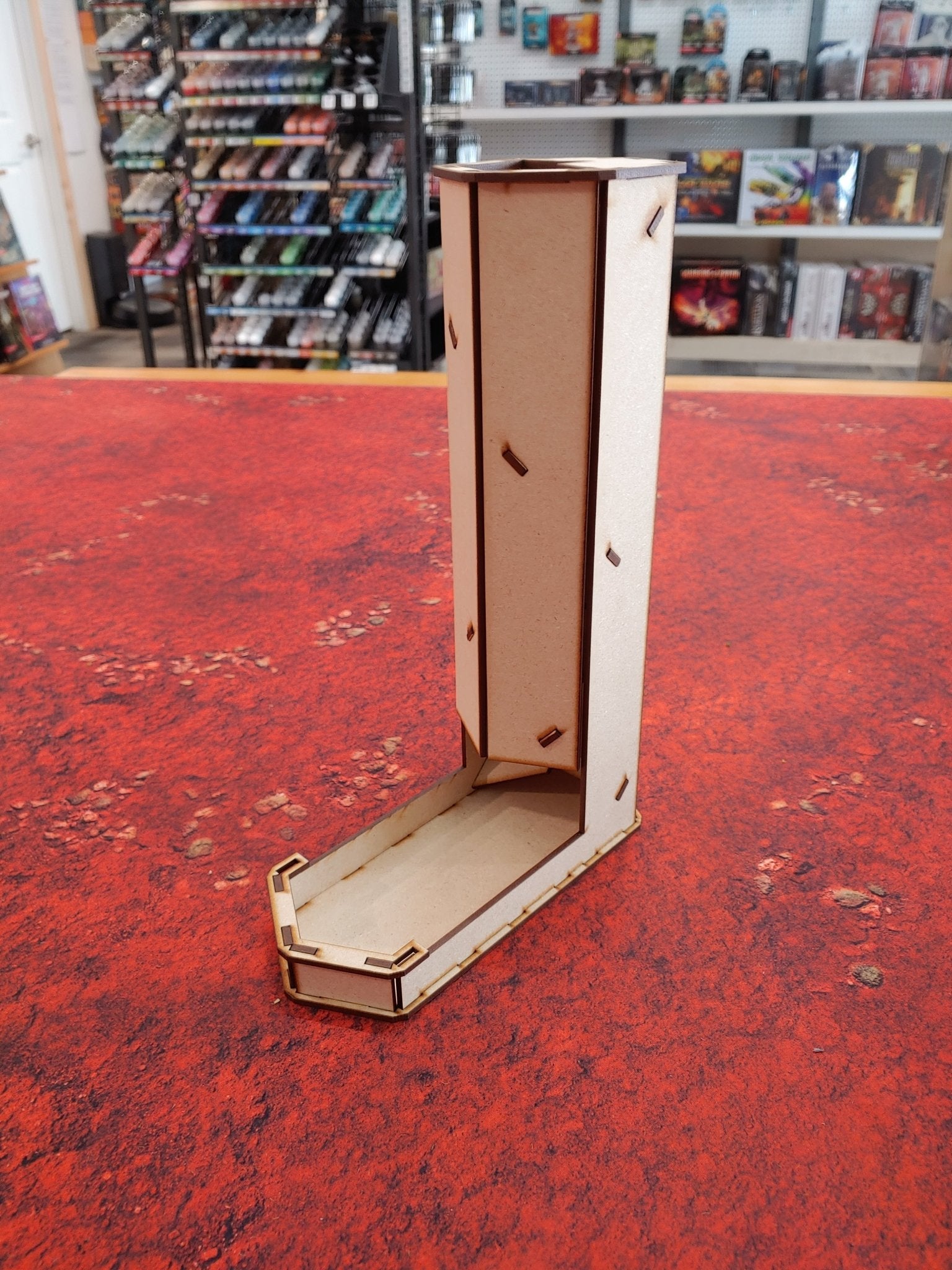 Dice Tower - MDF - The Hex Tower (blank) - Modern Hustle Marketplace
