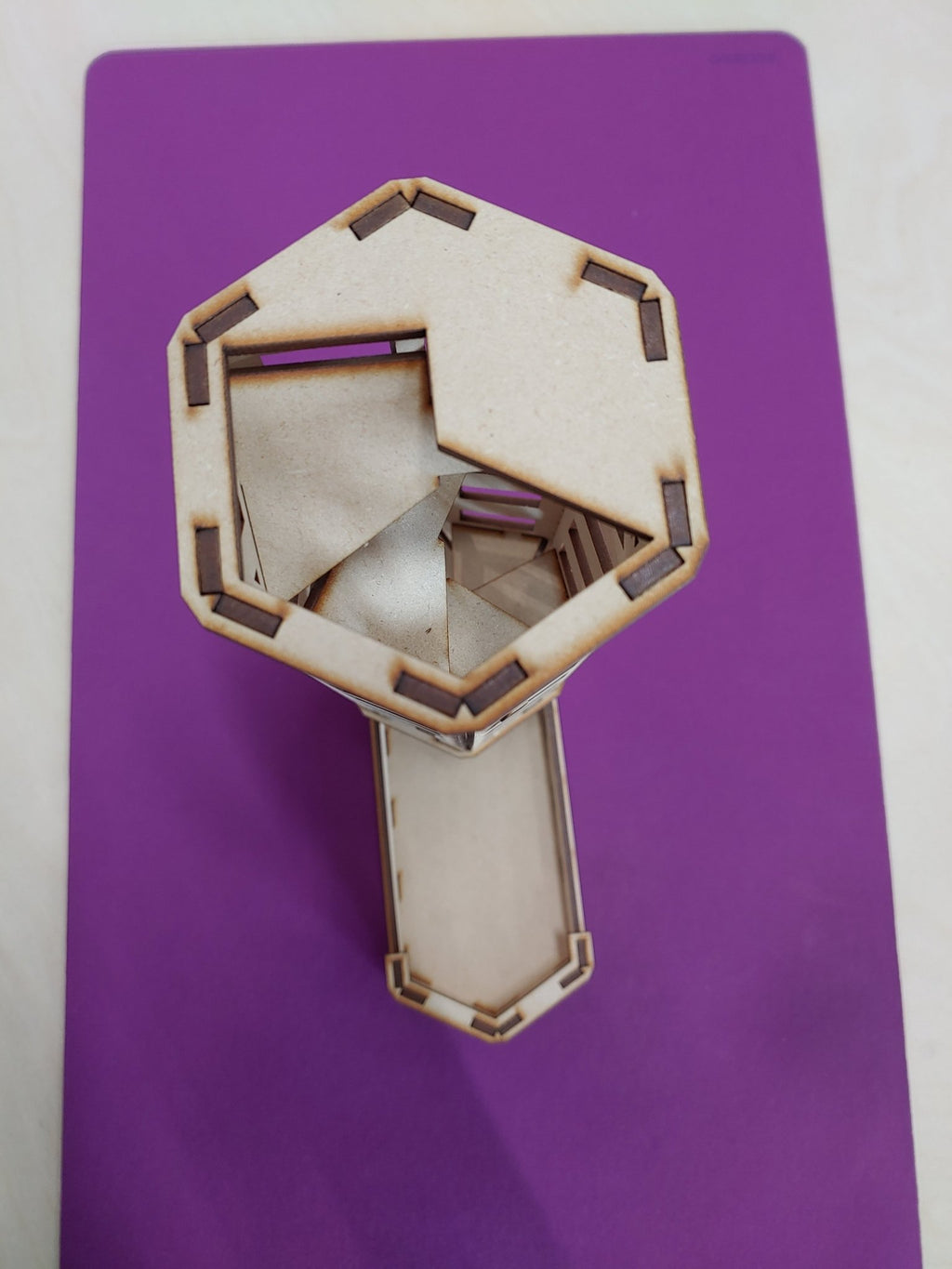 Dice Tower - MDF - The Minimalist - Modern Hustle Marketplace