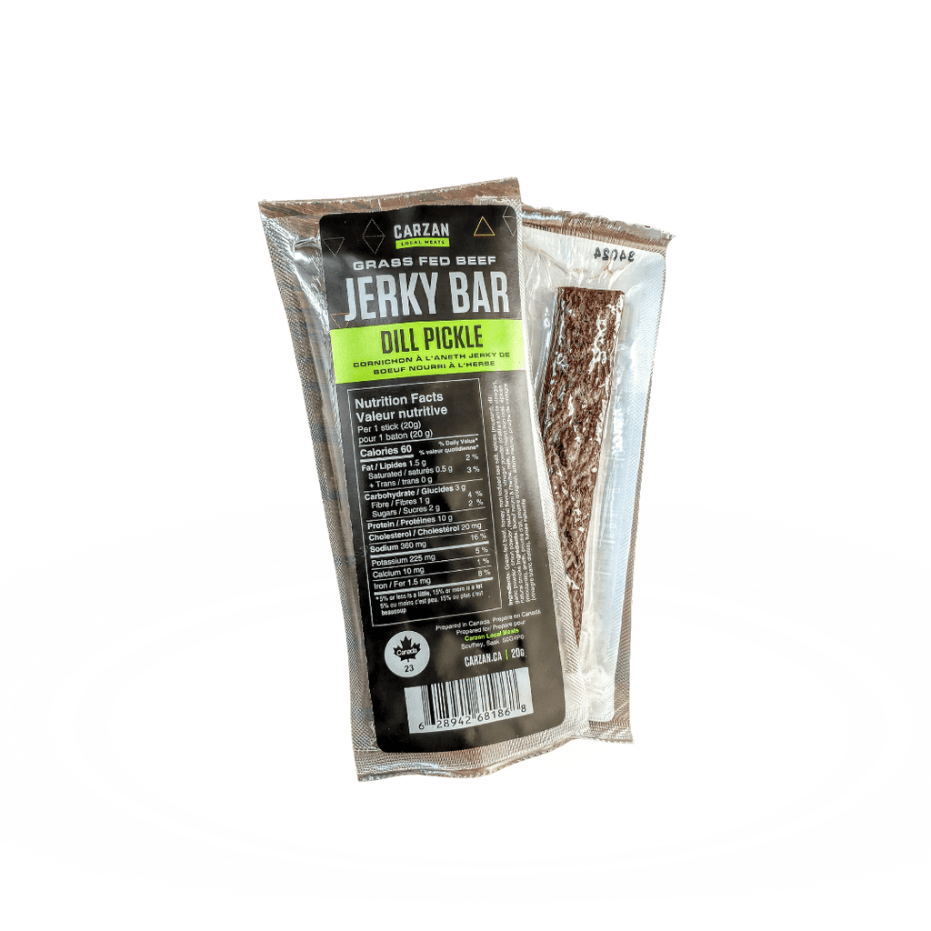 Dill Pickle Grass - Fed Beef Jerky Bars - Modern Hustle Marketplace