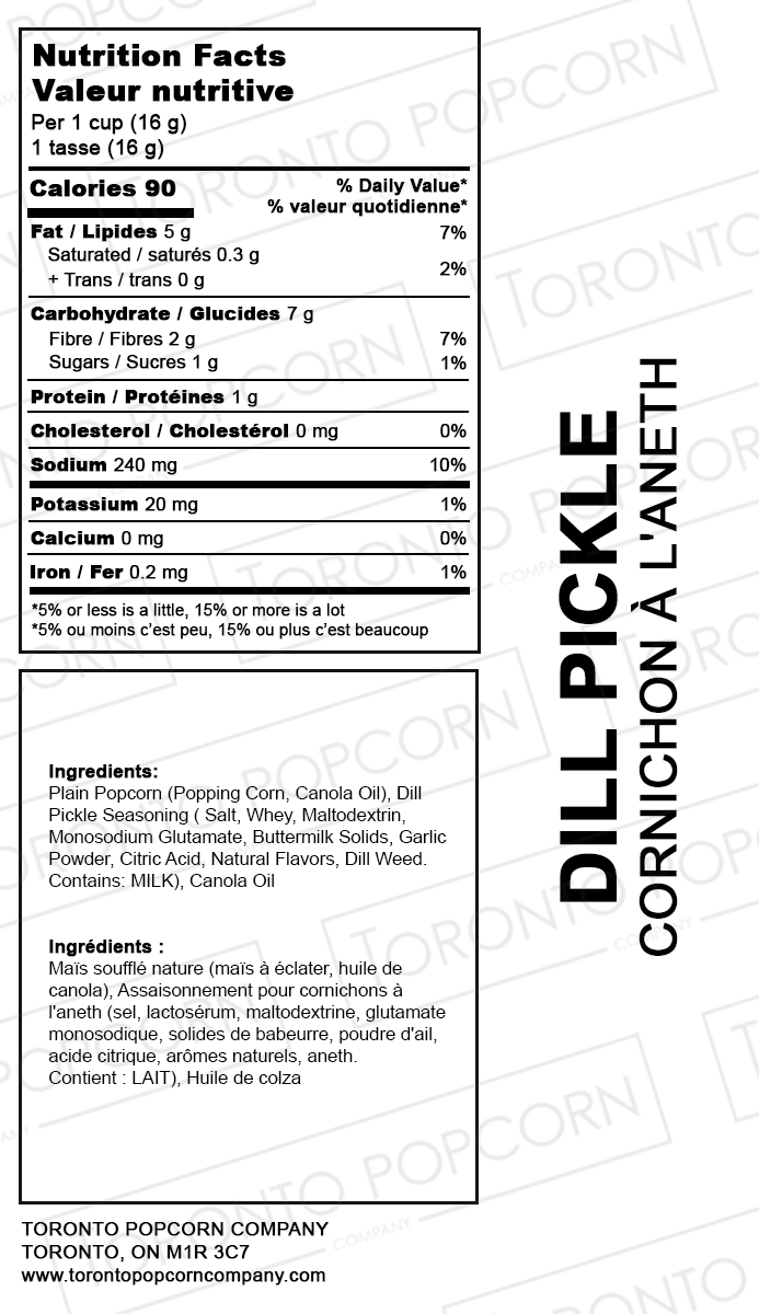 Dill Pickle Popcorn - Modern Hustle Marketplace