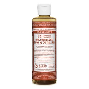 Dr. Bronner's Magic Soap - Eucalyptus Pure - Castile Soap (237ml 24) - Modern Hustle Marketplace