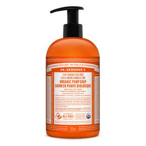 Dr. Bronner's Magic Soap - Tea Tree Organic Sugar Soap (710ml 12) - Modern Hustle Marketplace