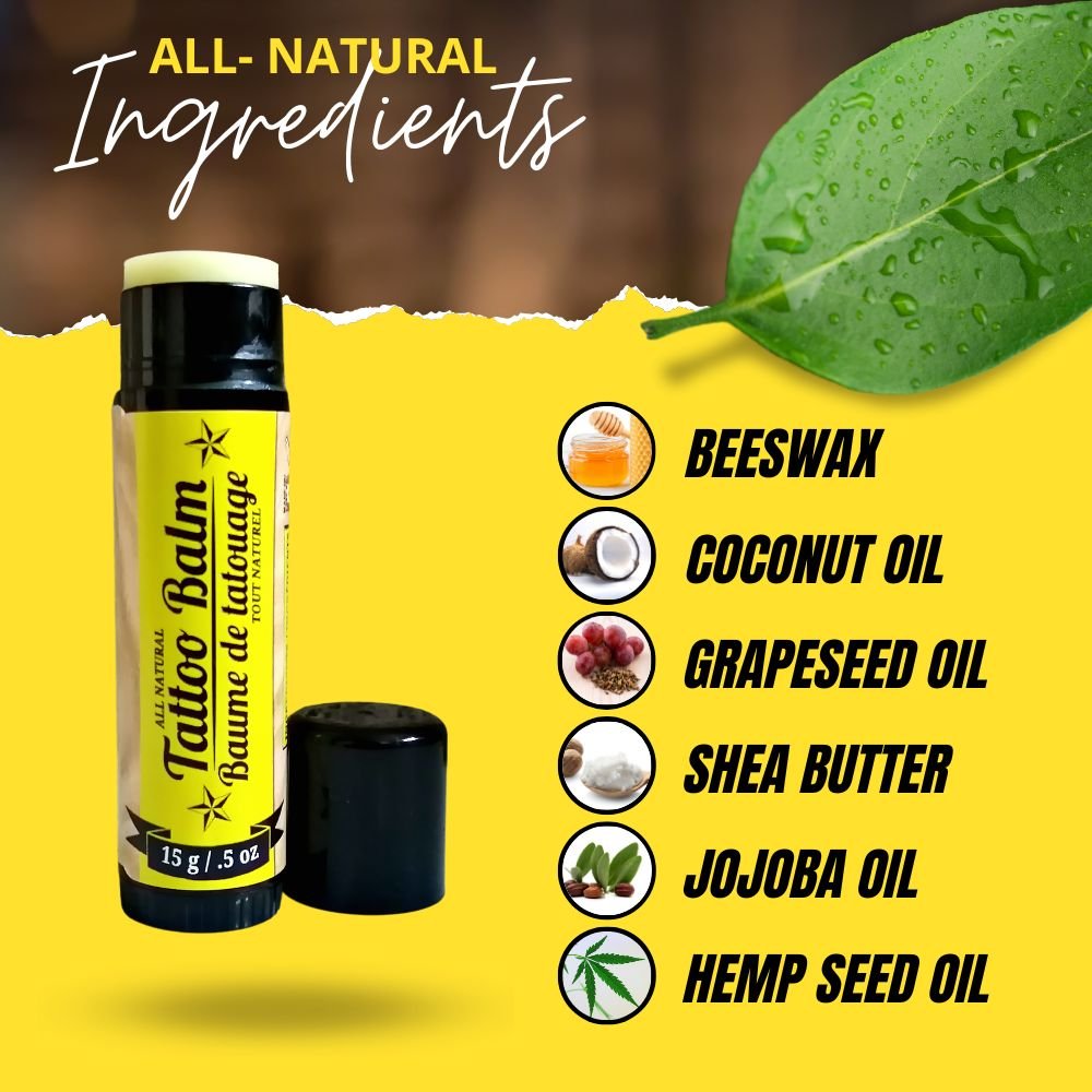 Dry Skin & Tattoo Balm (15g) – Lavender & Chamomile | Soothing Balm for Tattoos, Dry Skin & Eczema Relief - Modern Hustle Marketplace