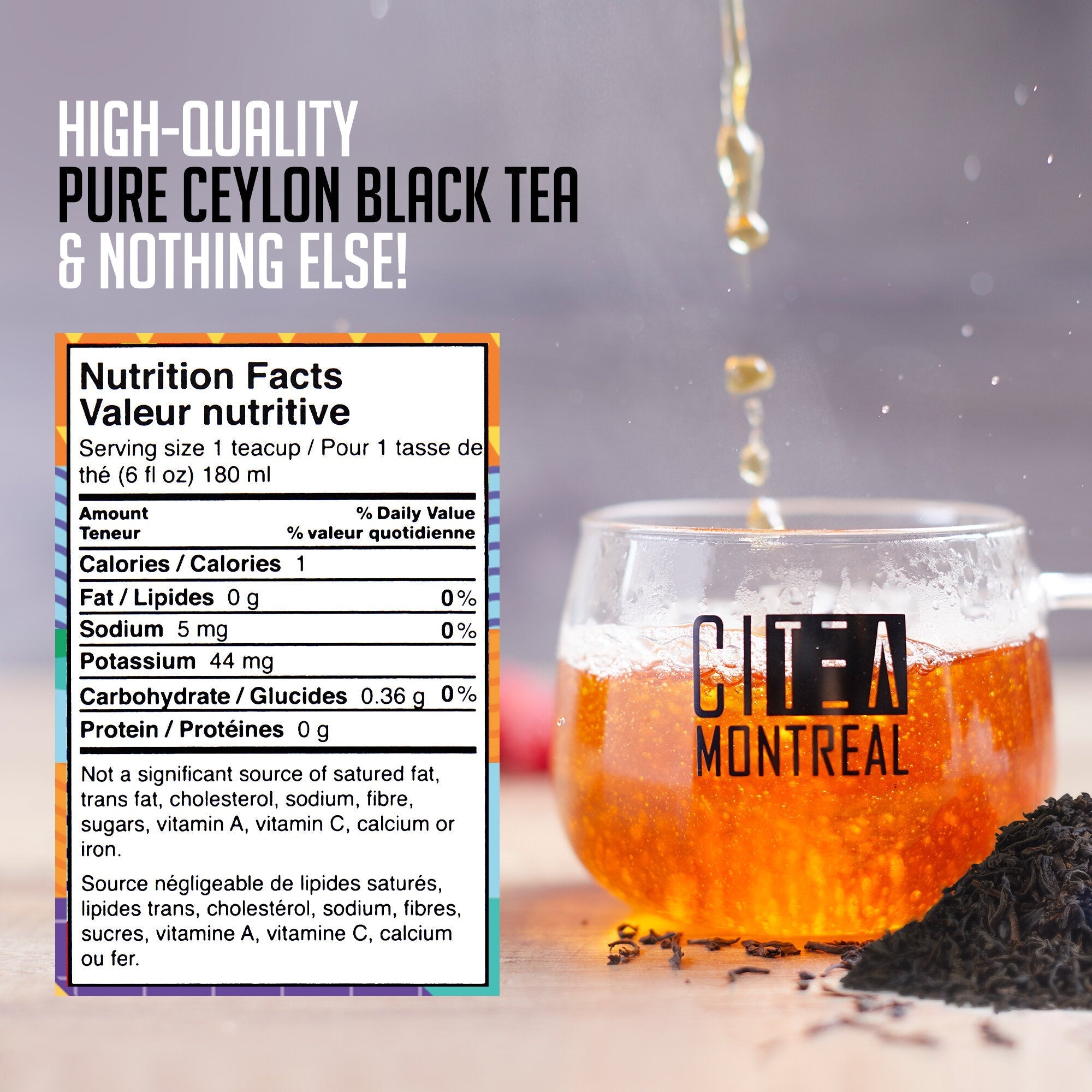 Earl Grey and Orange Pekoe Loose Leaf Black Tea - Modern Hustle Marketplace