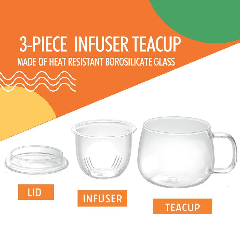 Earl Grey Loose Tea & Infusion Teacup Gift Set - Modern Hustle Marketplace