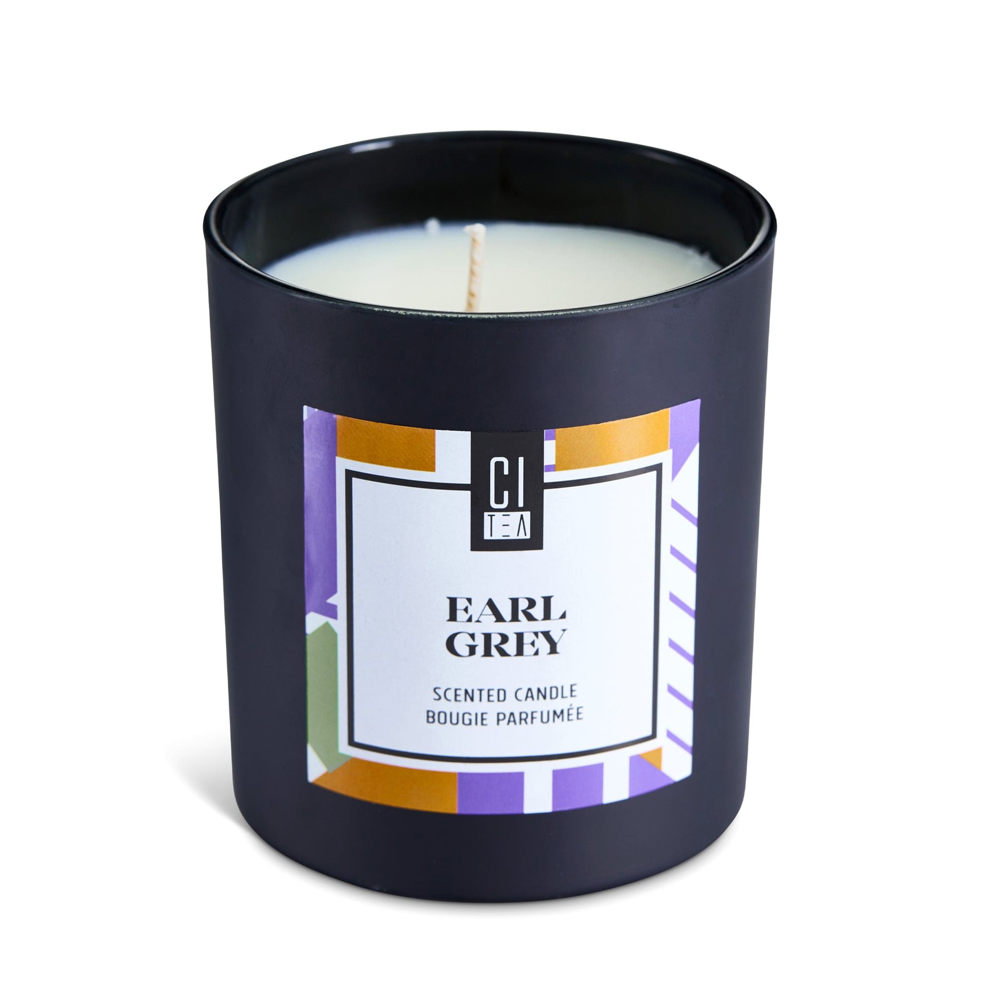 Earl Grey tea scent Soy Wax Candle - Bergamot & Rose - 8 oz - Modern Hustle Marketplace