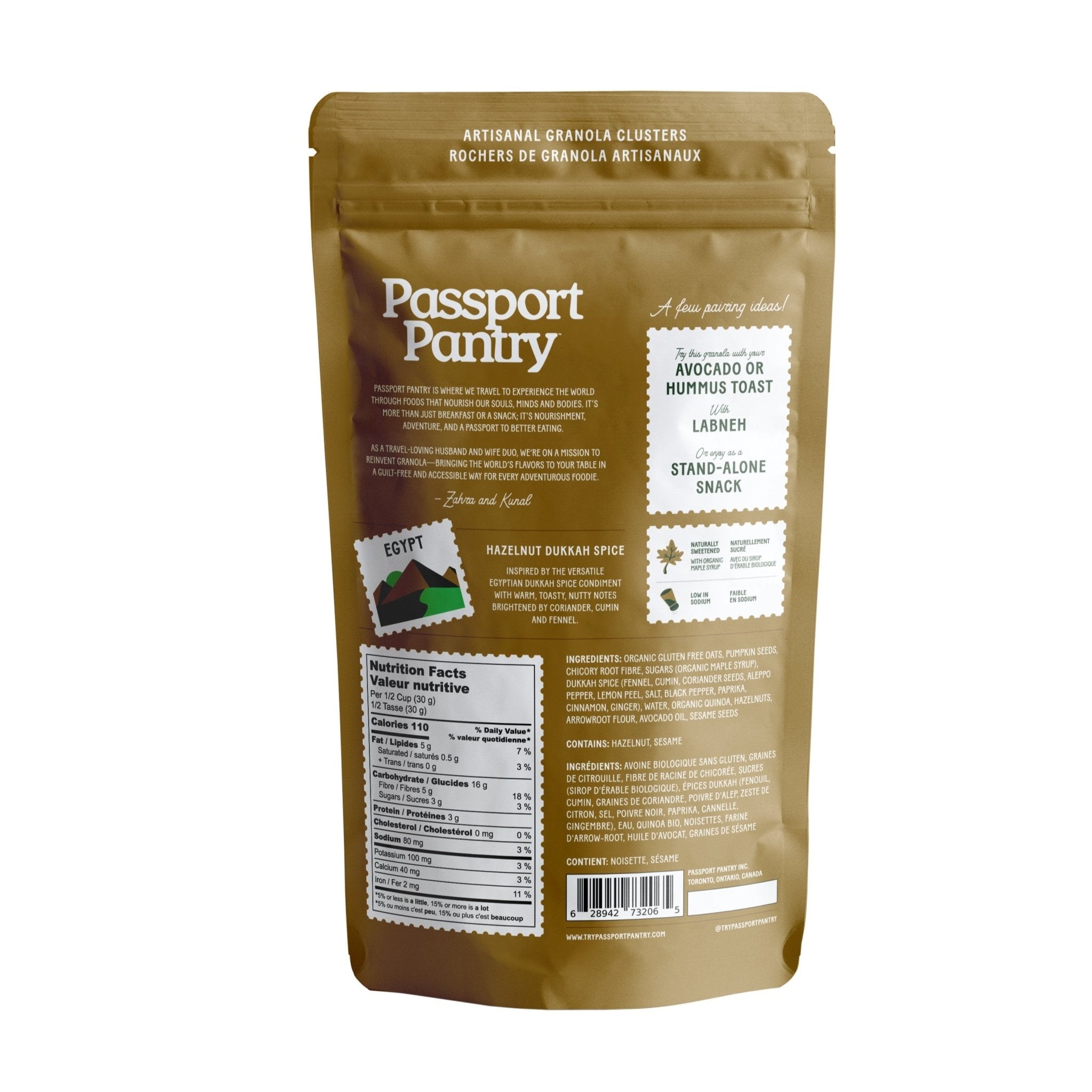 Egyptian Dukkah Spice | Savoury Granola Bites - Modern Hustle Marketplace