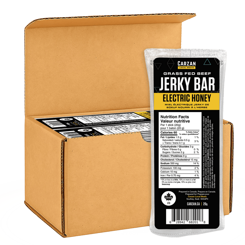 Electric Honey Grass - Fed Beef Jerky Bars - Modern Hustle Marketplace