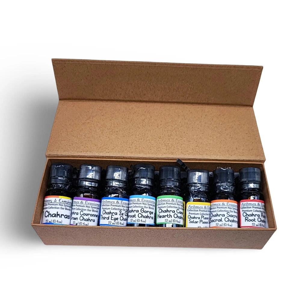 Essential Oil - Premium Collection - Complete 7 Chakras Gift Set - Modern Hustle Marketplace