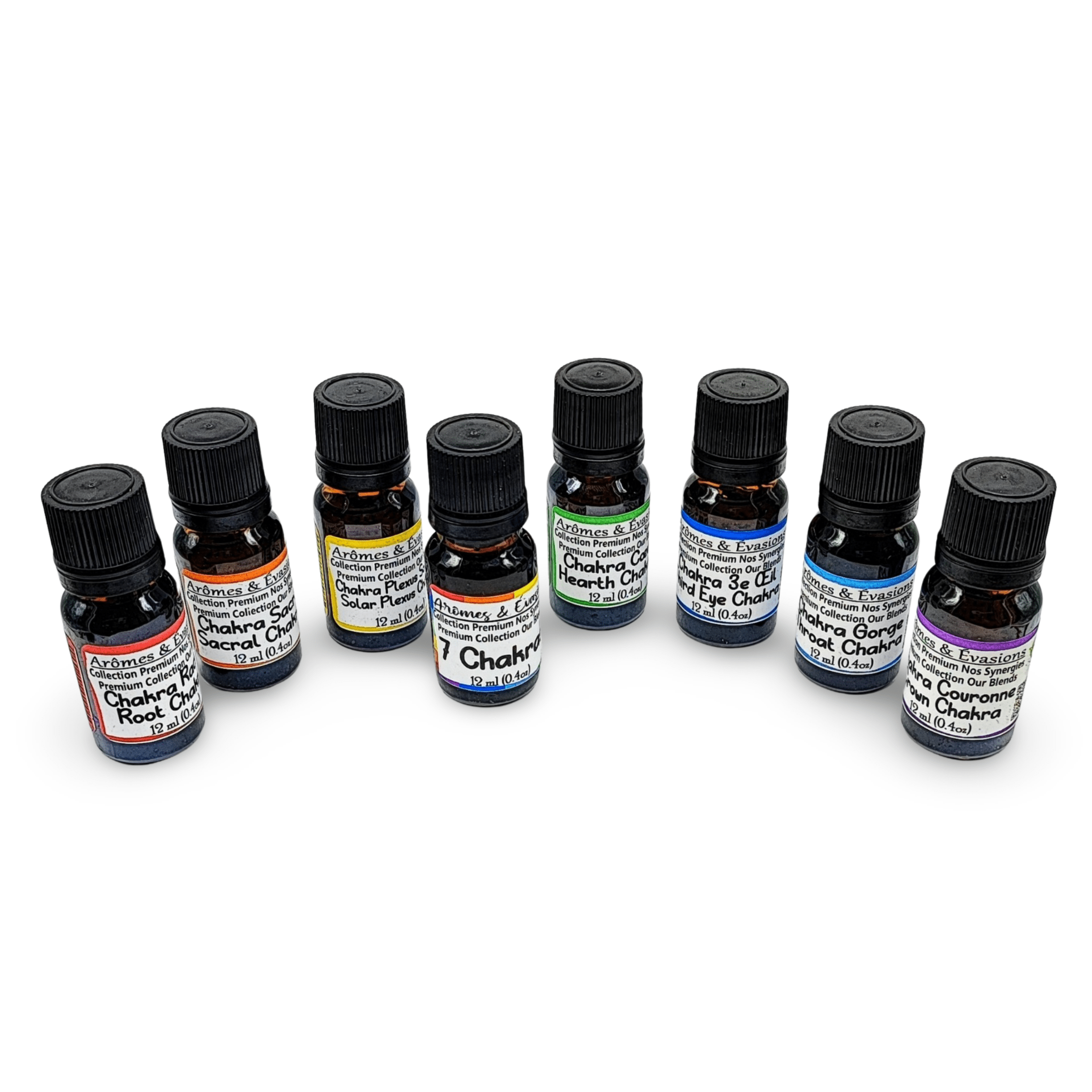 Essential Oil - Premium Collection - Complete 7 Chakras Gift Set - Modern Hustle Marketplace
