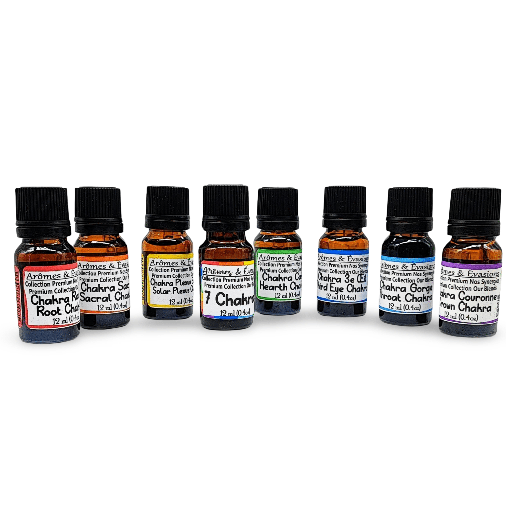 Essential Oil - Premium Collection - Complete 7 Chakras Gift Set - Modern Hustle Marketplace