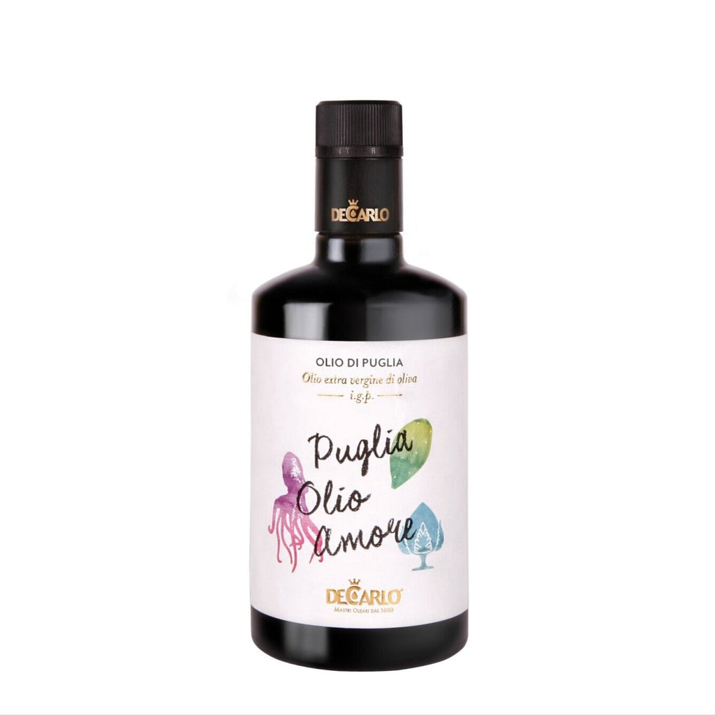 EVOO PUGLIA OLIO AMORE IGP, Huile d'olive extra vierge - De Carlo - Modern Hustle Marketplace