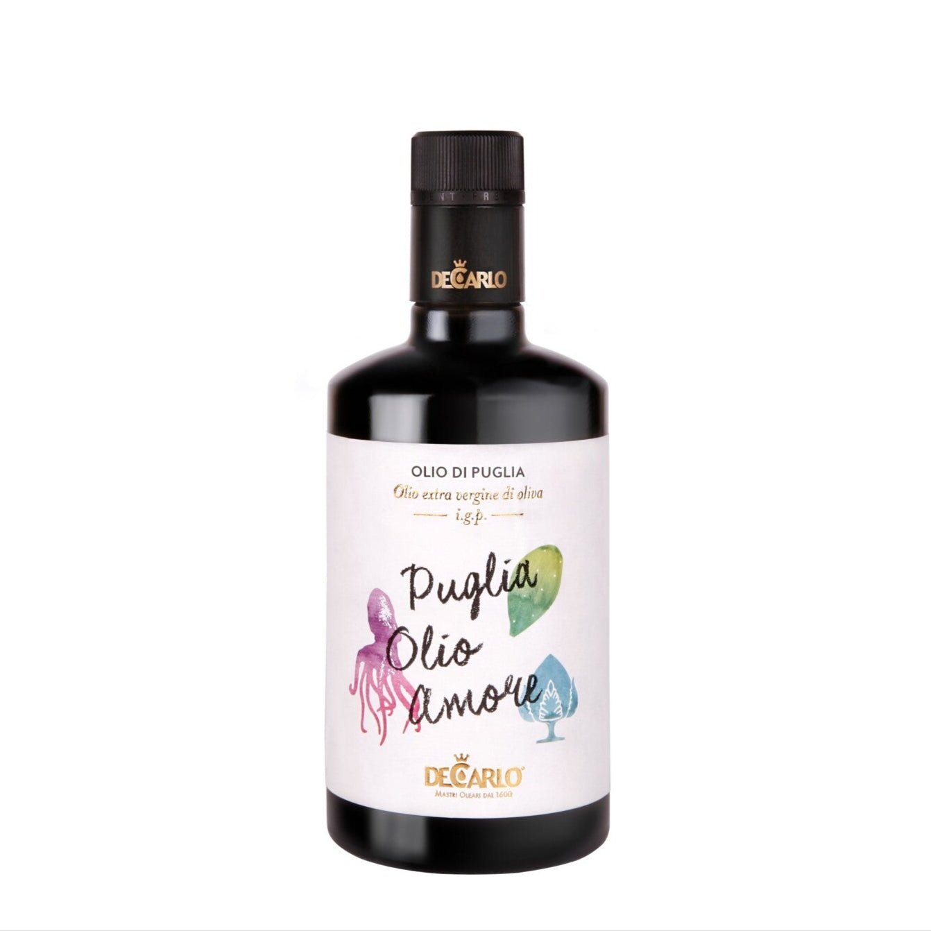 EVOO PUGLIA OLIO AMORE IGP, Huile d'olive extra vierge - De Carlo - Modern Hustle Marketplace