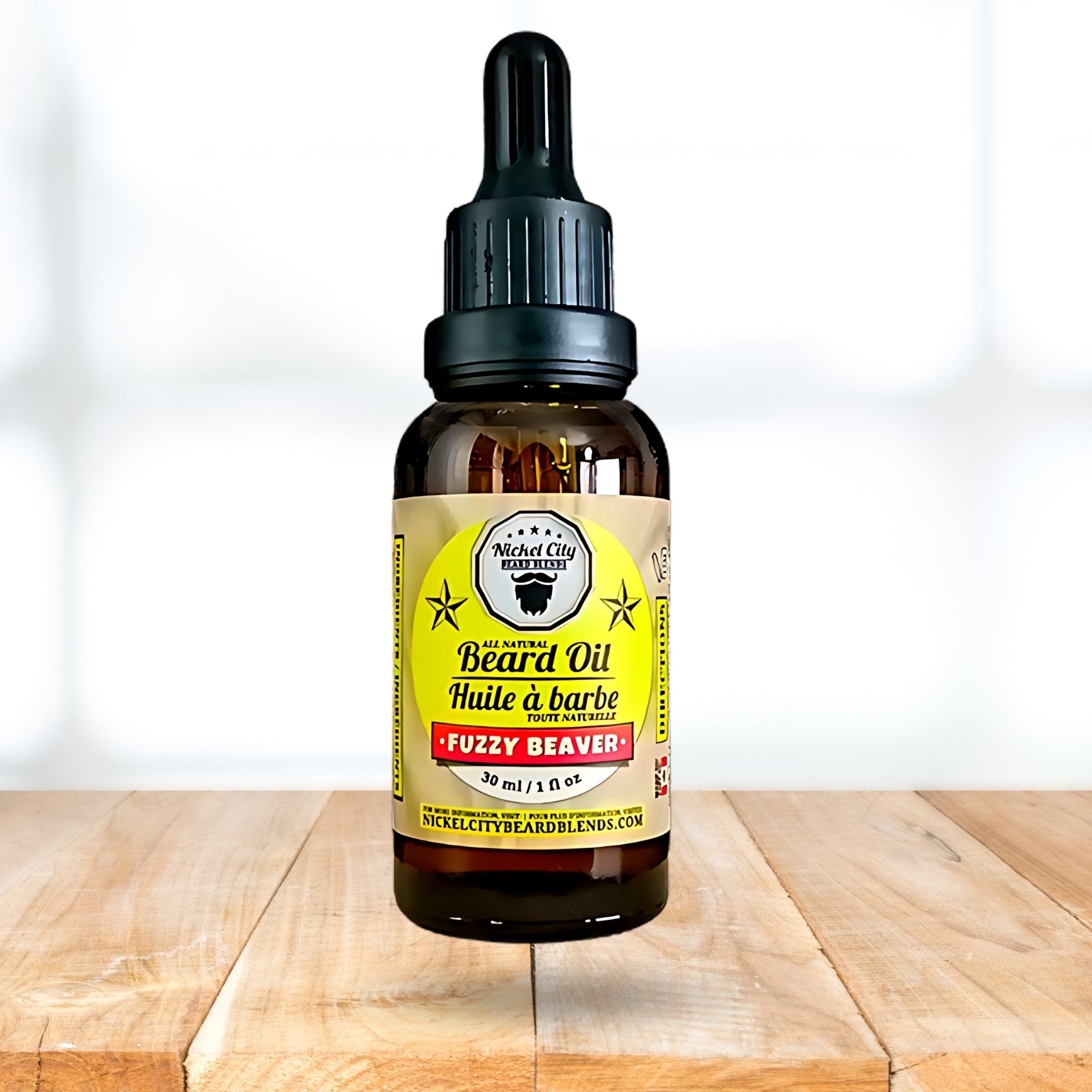 Fuzzy Beaver Beard Oil (30ml) – Canadian Maple Syrup & Pancakes | Premium Conditioning Beard Oil - Modern Hustle Marketplace
