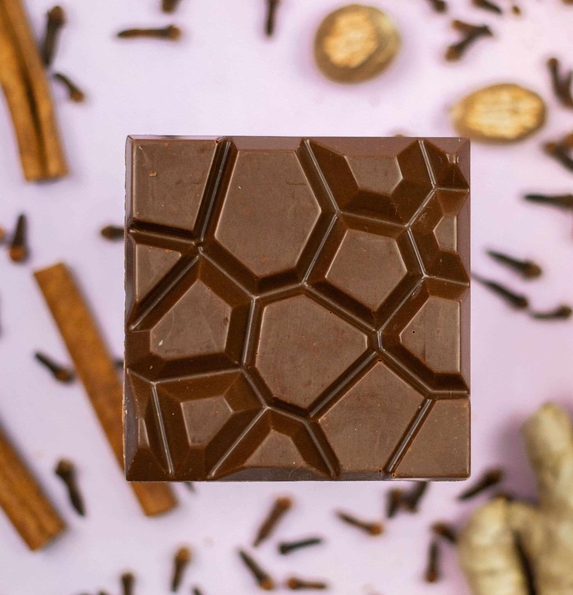 gingersnap milk chocolate bar - Modern Hustle Marketplace